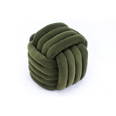 Comfortable Footstool In Chenille, Modern Style For Bedroom And Living Room, Wood Frame, Foam Filled Chenille Fabric Room , Stylish, Filled, No Assembly