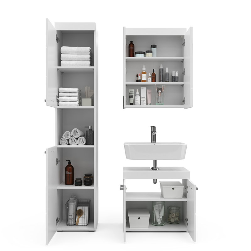 Bertolino Bathroom Storage Furniture Set