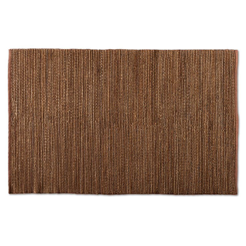 Tapis brun tissé à la main Dahlquist
