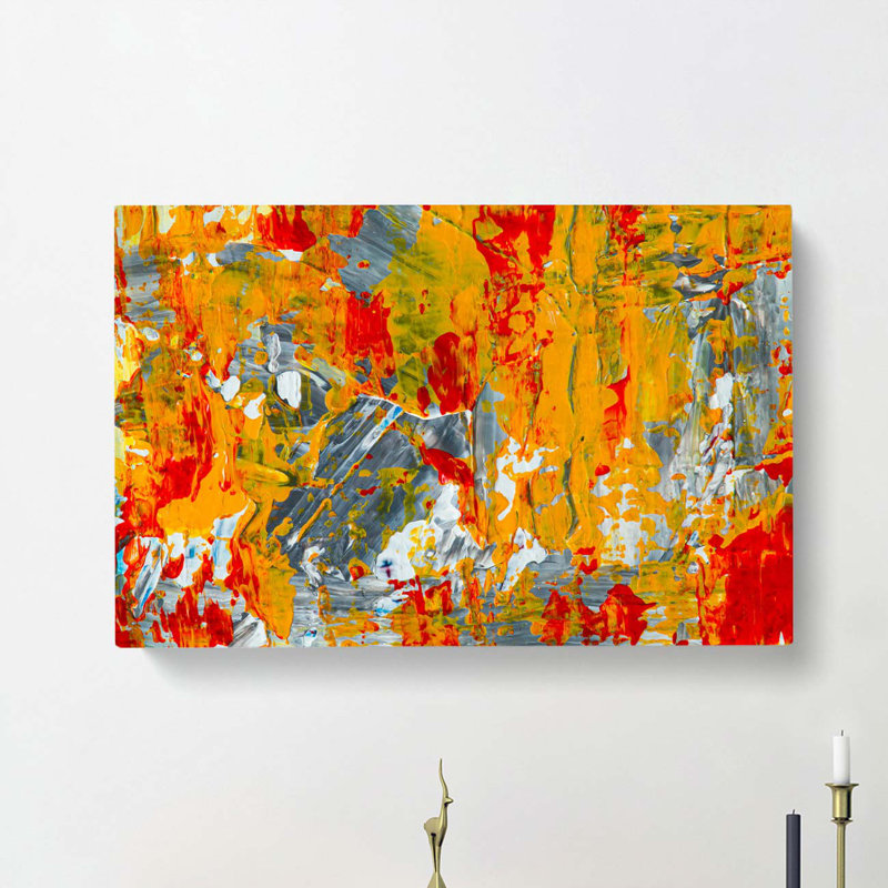 Abstract Art Painting Vol.217 by S.Johnson - Wrapped Canvas, 50cm H x 76cm W x 3cm D