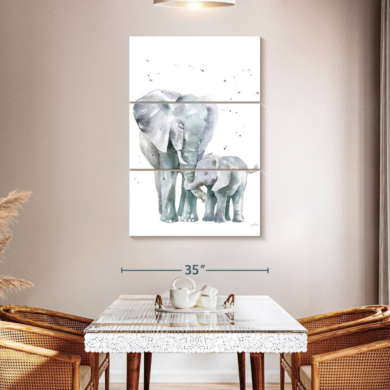 Brampt Mama Elephant, 32" H x 20" W