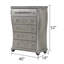 Commode 5 tiroirs Destiny