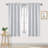 2 Panels Blackout Curtains – Thermal Insulated, Energy Saving & Noise Reducing Bedroom and Living Room Curtains, Set of 2 Rod Pocket Curtain Panels-1276130850-1276130863