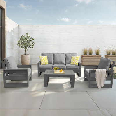 Pacifica 5 - Person Patio Conversation Set