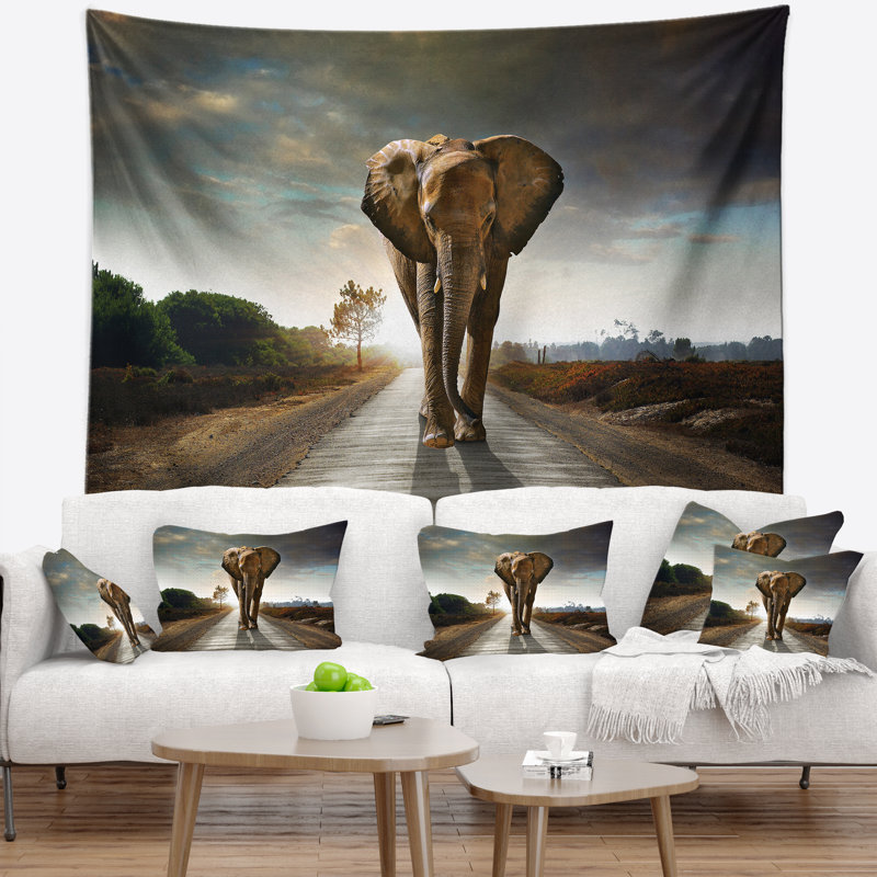 Polyester Tapestry, 32" H x 39" W