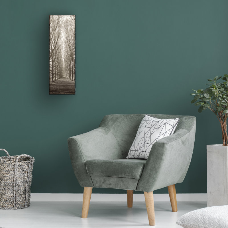 Art mural sur toile tendue - «Hampton Gates Promenade» par Alan Blaustein pour décoration de salon, de chambre à coucher ou de bureau - 16 x 47
