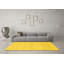 Tapis contemporains jaunes lavables à la machine 309-359115860
