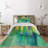 Flower Rustic Polyester Abstract Coverlet-1122896311