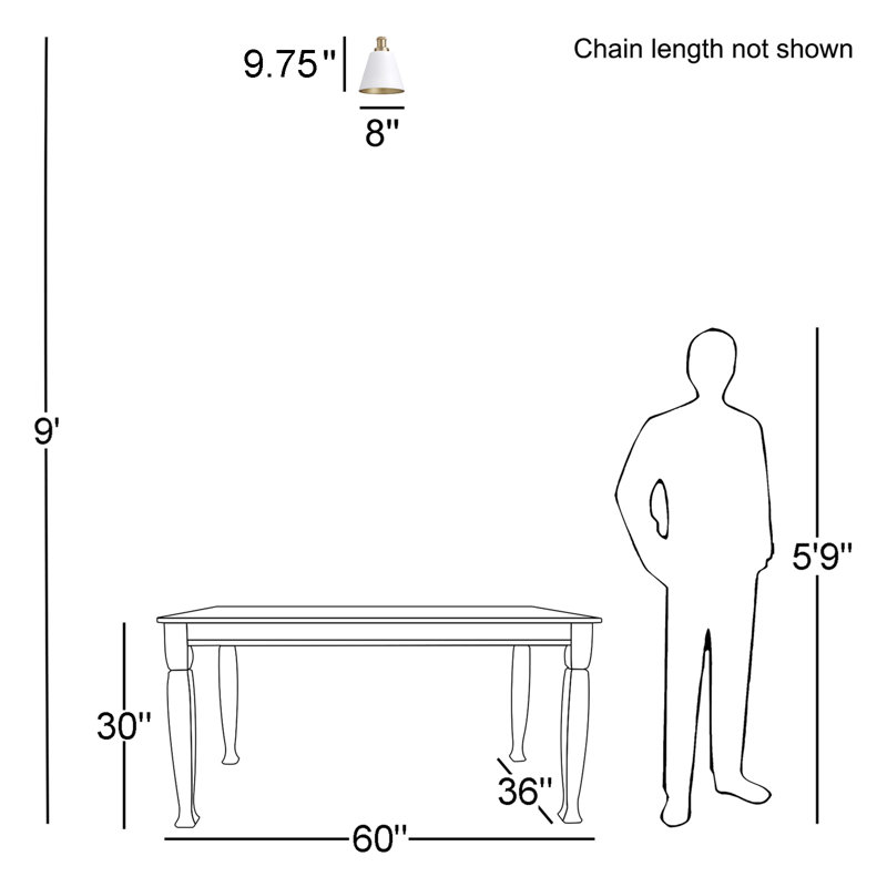 Arquette 1 - Light Single Pendant, Studio White