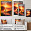 Regarder un coucher de soleil magnifique au bord du lac I - reproduction-87371730-87371736