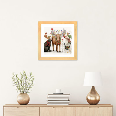 «Lit Moose» par Teresa Kogut - reproduction