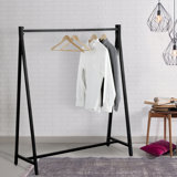 Gearldine 47.2'' Metal Clothing Rack