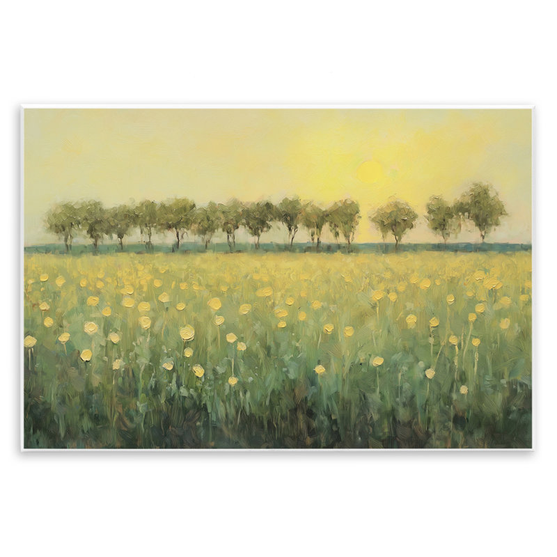  «Golden Field Meadow» par Gina Kelly, H 13 po x l 19 po