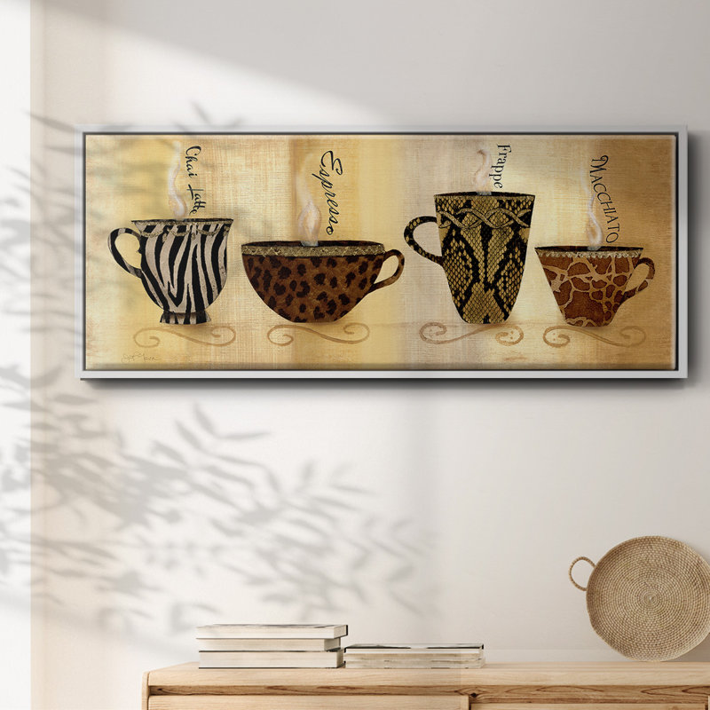 Café Exotica I- Framed Canvas