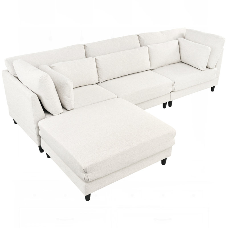 Double-Layer Cushion Modular Sofa, Freely Combinable