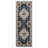 Machine Washable Vintage Oriental Area Rug Non-Slip Backing Navy Blue/Beige/Gold Indoor Carpet for Living Room, Bedroom, Hallway Runner-2087640438-2087640437