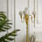 Gold Copper+Glass Free form Floor Lamps