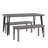 6-person Solid Wood Dining Set-99276686