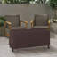 Couvercle de coffre rectangulaire robuste et imperméable pour repose-pieds-608046251-609149663