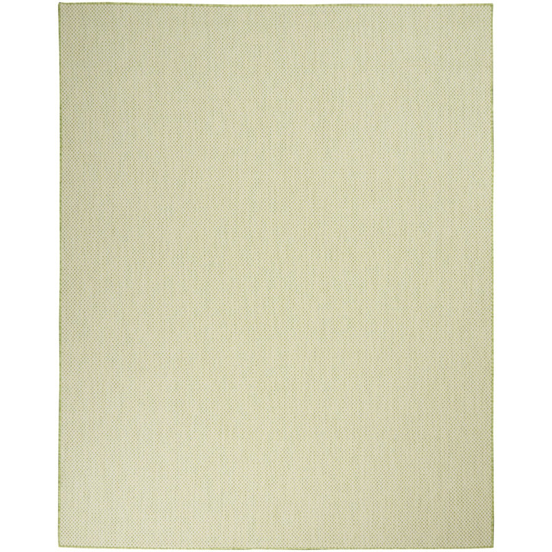 Tapis vert tissé à la machine 7 pi x 10 pi
