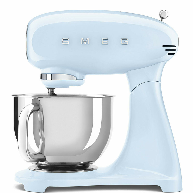 Batteur sur socle Smeg, Bleu pastel