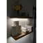 Étagère Murale Flottante Zynix 60 cm | Éclairage DEL, Chêne Jaune