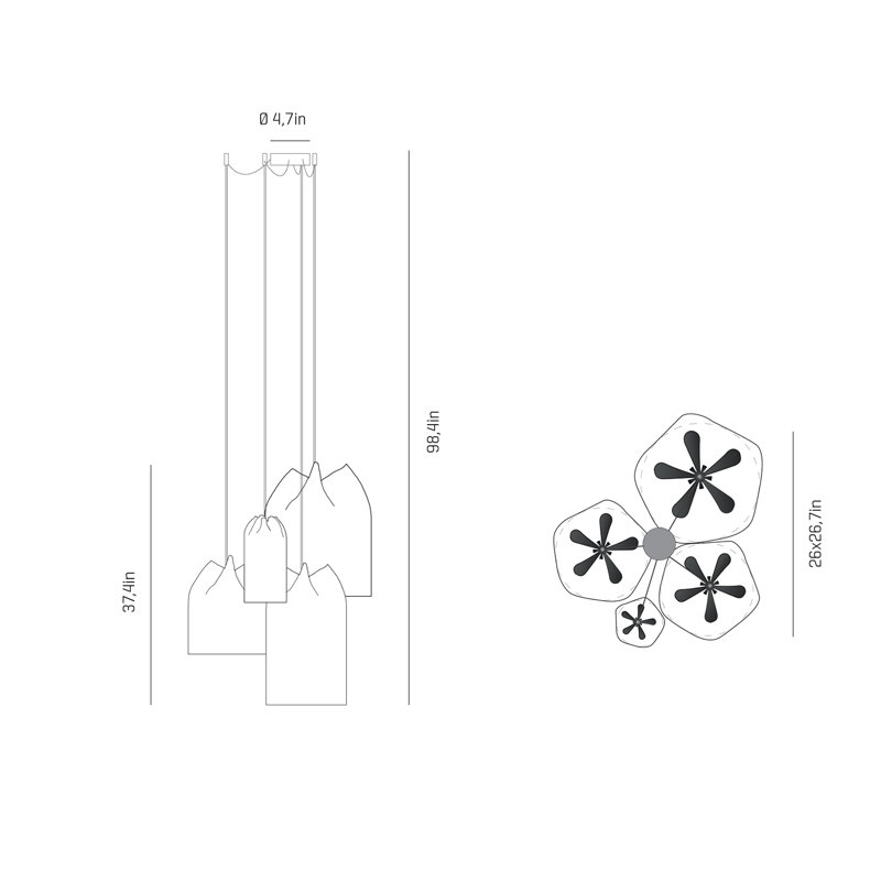 Agasallo Chandelier