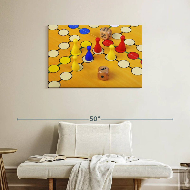 Senne Game Of Ludo, 24" H x 36" W