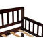 Lit de jour simple en bois de pin avec deux tiroirs de rangement, canapé-lit avec plateforme de 10 lattes de soutien-1335156169