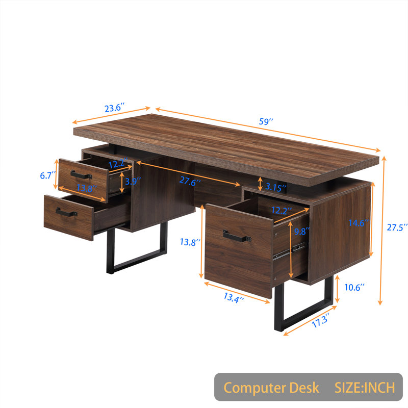 Bureau crédence