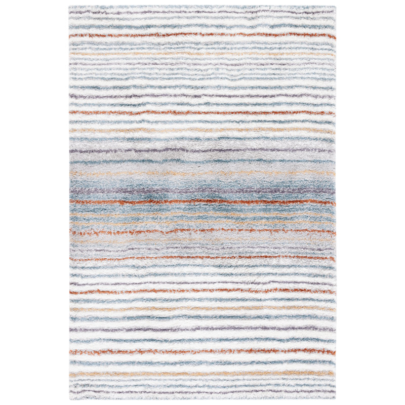 Joubruwn Performance Striped Rug, Rectangle 5'5" x 7'7"