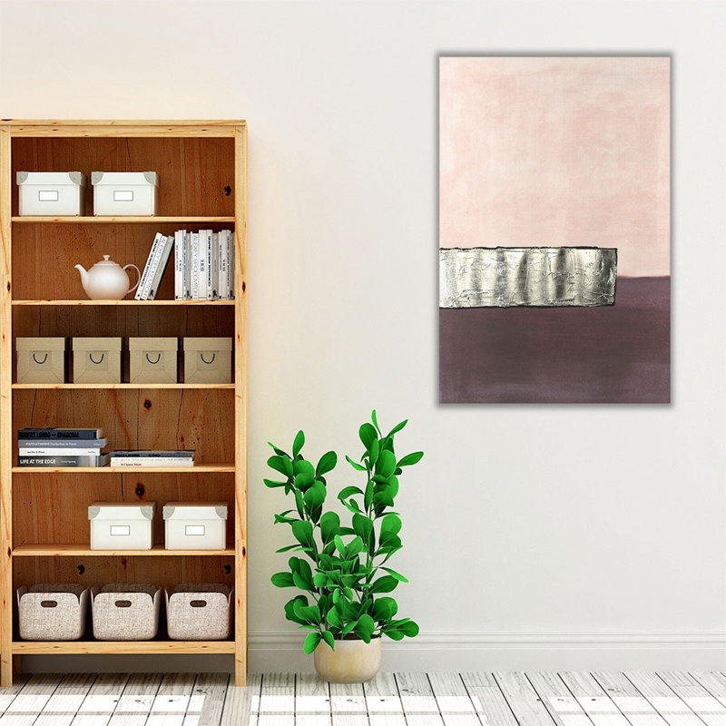 «Colorfield Compliment IV», reproduction d'art sur toile, H 30 po x l 20 po