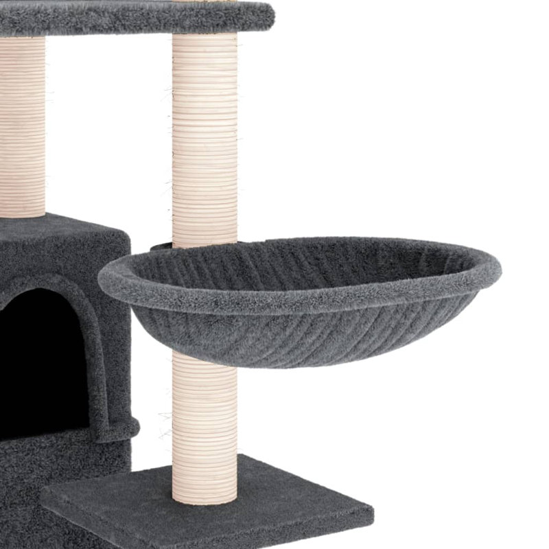 Milligan Cat Tree, Light Grey, 175cm H x 78cm W x 47.5cm D