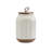 On the Counter 3PC Ziggy Canisters With Acacia Wood Lid