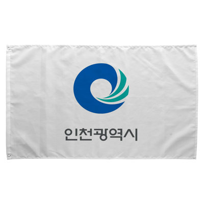 Drapeau de la ville d'Incheon - Drapeau