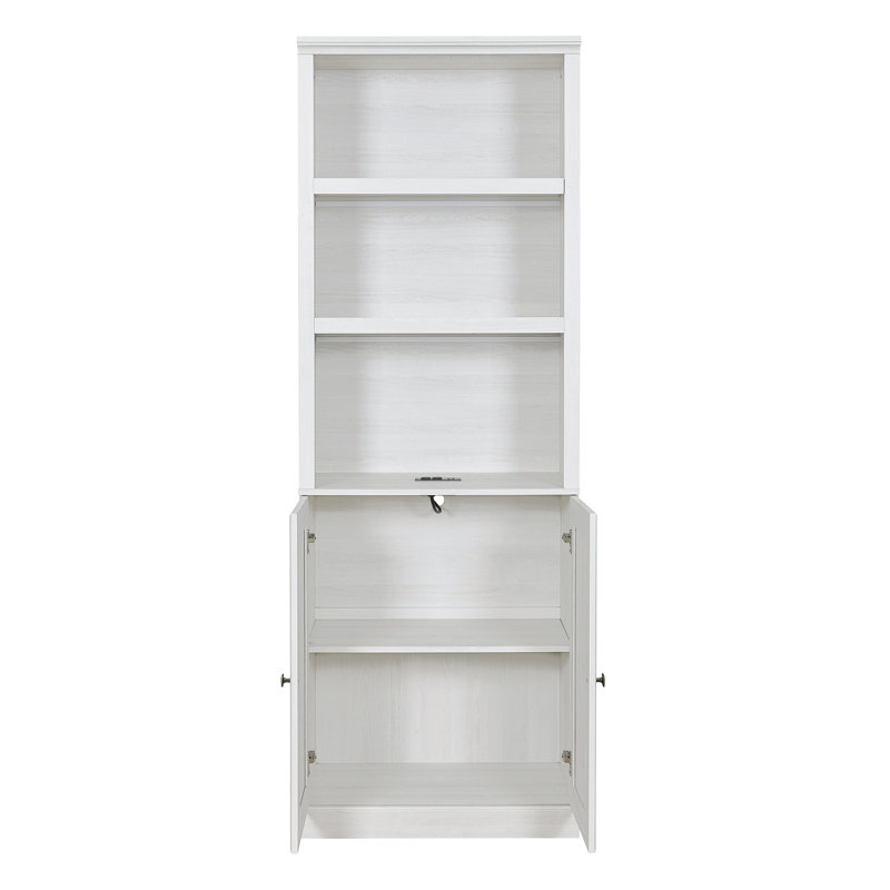 Lit escamotable moderne avec 2 armoires latérales pour les petites chambres et les chambres d'amis