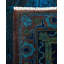 Tapis unique bleu / noir 10 pi x 13 pi 10 po Yenson