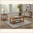 Wood Coffee Table With Shelf