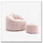 Fauteuil à billes rembourré-670433608