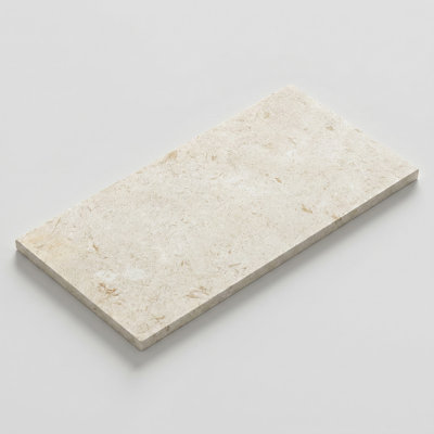 Symra Shell Brushed 18x36 Limestone Tile