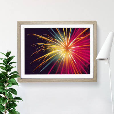 Handsome Fireworks - Single Picture Frame Print