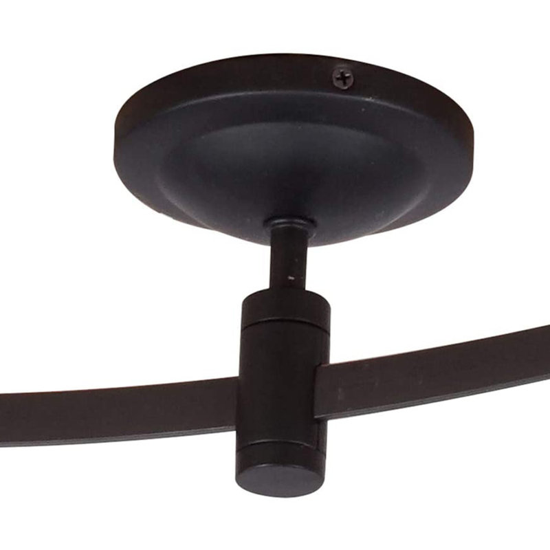 Flex Track 6-Light LED Track, Bronze, Bronze