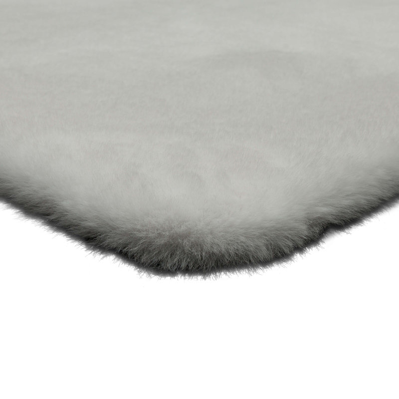 Tapis pour salle de bain Ramos, L 27 po x L 45 po, Indigo