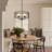 5 - Light Dimmable Drum Chandelier