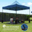 Housse de remplacement pour auvent 10 'x 10' avec 4 sacs de poids et 8 trous de drainage-109663664