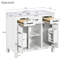 Meuble-lavabo de salle de bain avec lavabo encastré, armoire de rangement moderne