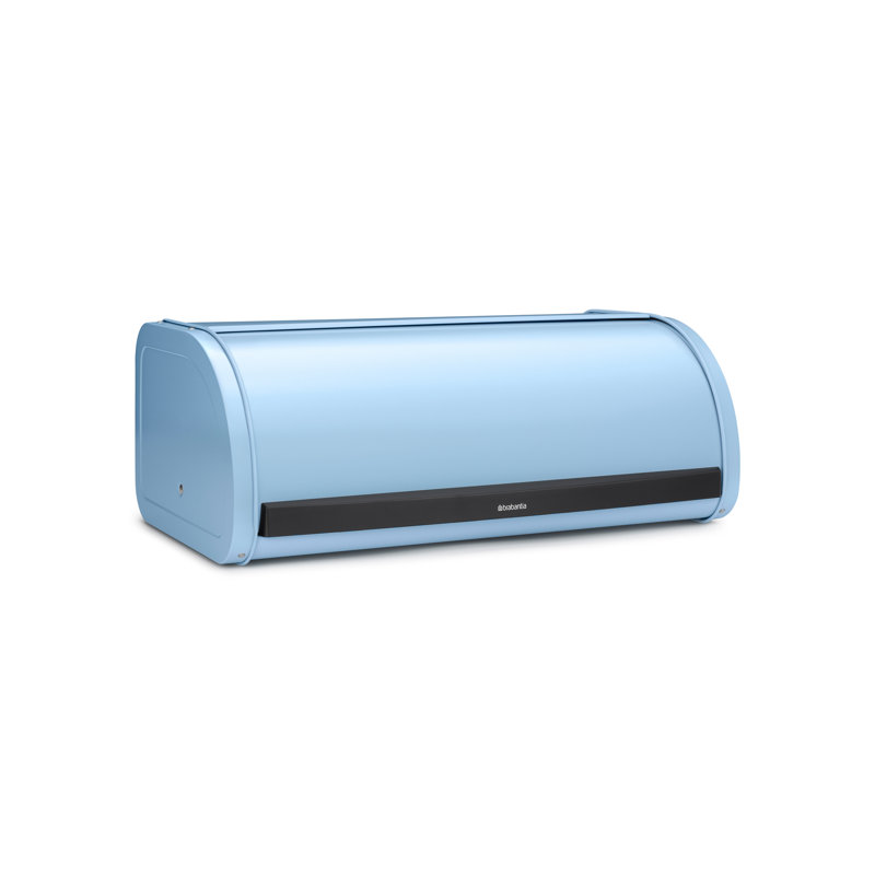 Brabantia Bread Bin, 18.9cm H x 27.9cm W x 48.2cm D, Dreamy blue