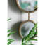 2 miroirs circulaires pour la décoration murale, miroir mural contemporain unique