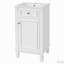Meuble-lavabo de 18 po de style français avec porte à fermeture douce et tablette réglable-292183846