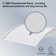 Yaheetech 100cm W x 76cm D Plastic Cover Retractable Window Awning